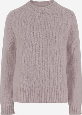 Jil Sander Light Pink Crewneck Pullover
