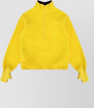 Entire studios fleece half zip sweatshirt