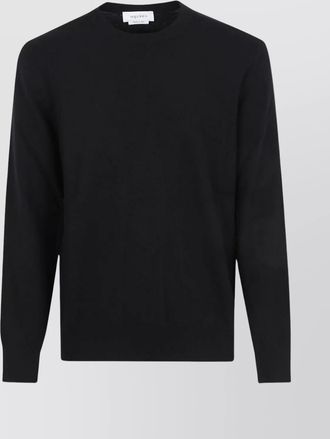 Alexander McQueen long sleeves crew neck ribbed sweater