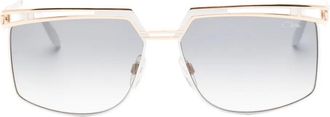 Cazal Occhiali da sole geometrici - Oro