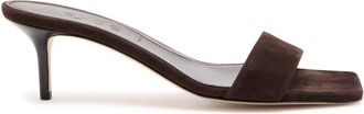 Aeyde Aeyde Ilvy 55 Suede Mules - Brown - 36 (IT36/ UK3)