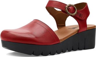 FLY London Vizi385fly Womens Shoes Red : EU 41 (US Womens 10-10.5) M, Leather
