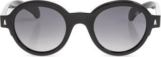 Moncler Rondosa Ronde Zonnebril - unisex - Zonnebrillen - Zwart - 47 MM - Accessoires
