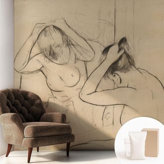 Tulup Carta Da Parati - Fotomurale In Vlies - Per Decorazione Pareti - Per La Cucina Camera Da Letto Per La Soggiorno Elegante Illustrazione 250x250 Cm