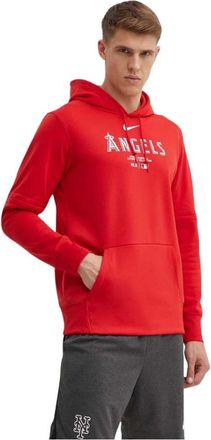 Nike Los Angeles Angels Authentic Collection Practice Pullover Hoodie - Heren - Sportshirts - Rood - XL - Polyester - Fitness