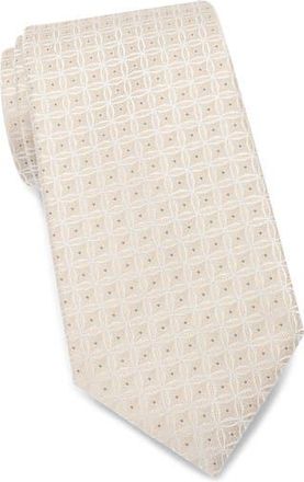 Calvin Klein Gemma Geometric Tie in Taupe at Nordstrom Rack