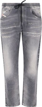 Diesel elasticated-waist jeans - men - Elastane/Cotton - 30 - Grey