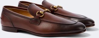 Gucci Gucci Jordaan leather loafers