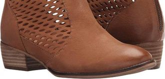 Seychelles Womens Bearing Leather Bootie In Tan