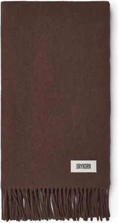 Drykorn Accessoires, Heren, Bruin, ONE Size, Wol, Gaze Sjaal