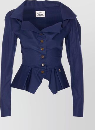 Vivienne Westwood monday pleated long sleeves shirt