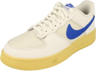 Nike Air Force 1 Low Utility Mens Trainers DM2385 Sneakers Shoes (UK 10 US 11 EU 45, White Racer Blue sail 100)