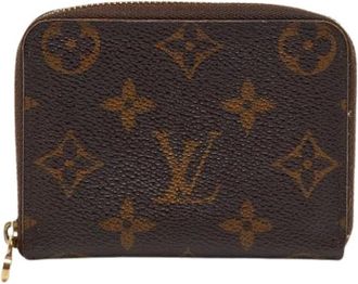 Louis Vuitton Pre-owned Wallets, female, Brown, Size: ONE SIZE Pre-owned Canvas Wallet