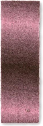 Diesel K-Pellino scarf - unisex - Polyamide/Alpaca - One Size - Purple