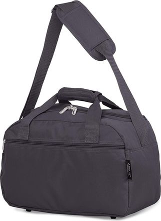 Generic Ryanair Hand Luggage 40x25x20cm Maximum Cabin Holdall Bag Carry On Light Weight (GREY)