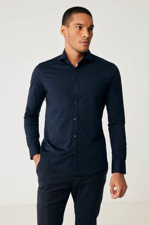 Gentiluomo Donkerblauw overhemd maldini