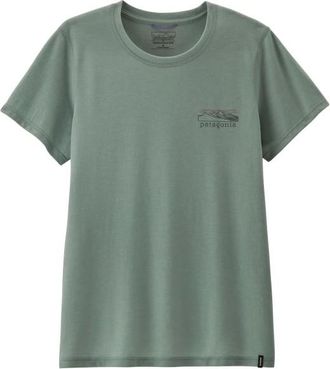 Patagonia Cap Cool Trail Shirt Stratapeaks Funktionsshirt f&uuml;r Damen | gr&uuml;n