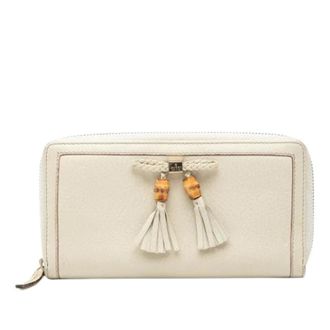 Gucci Pre-owned Wallets, female, White, Size: ONE SIZE Pre-owned Vintage Wallet