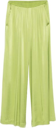 Forte_Forte pocket trousers - women - Fabric - III - Green