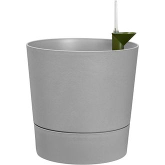 ELHO Macetero Con Autoriego Greensense Aquacare Round 30 Cm Light Concrete