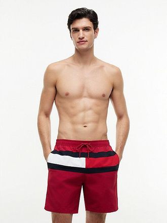 Tommy Hilfiger Colour-Blocked Long Length Swim Shorts