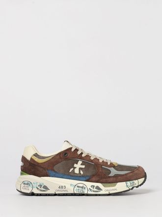 Premiata Mase Suede and Canvas Sneakers