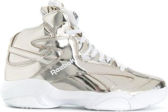 Reebok Shaq Attaq Platinum sneakers - unisex - Calf Leather - 7.5 - Metallic
