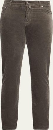 Kiton Mens Corduroy Straight Fit Five-Pocket Pants