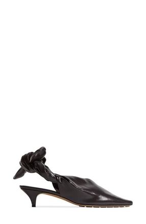 Bottega Veneta Virna Kitten Heel Pump in Espresso at Nordstrom, Size 9.5Us