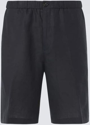 Loro Piana Emanuele linen Bermuda shorts