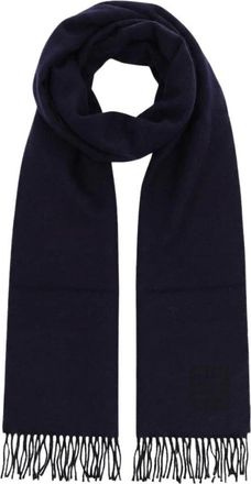Givenchy Wool Muffler - unisex - Wintersjaals - Blauw - ONE Size - Wol - Accessoires