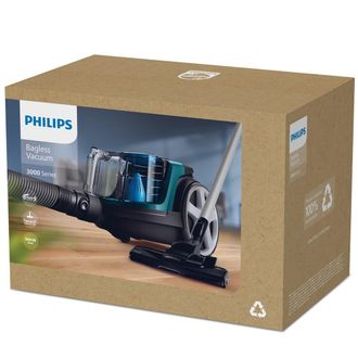 Philips 3000 Series Aspiradora Sin Bolsa Powerpro Compact Fc9334/09