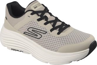 Skechers Mens Max Cushioning Endeavour Sneaker, Taupe and Black Synthetic/Textile, 10.5 UK