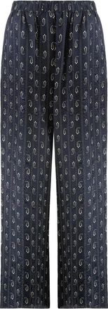 Tory Burch Rechte Broek - Dames - Straight fit broeken - Veelkleurig - L - Broeken