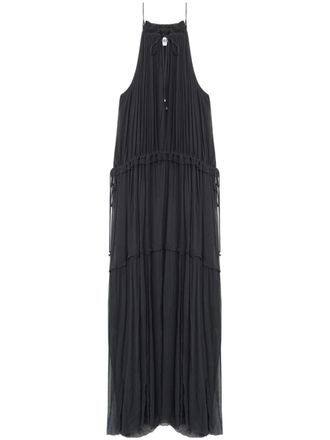 Isabel Marant Alita maxi-jurk - Zwart