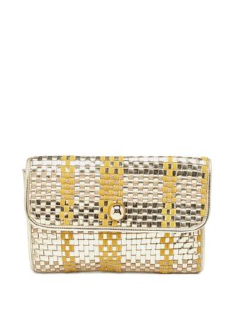 Kate Spade New York Interwoven clutch - Zilver