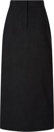 TOMBOY Gonna lunga con coulisse - Nero