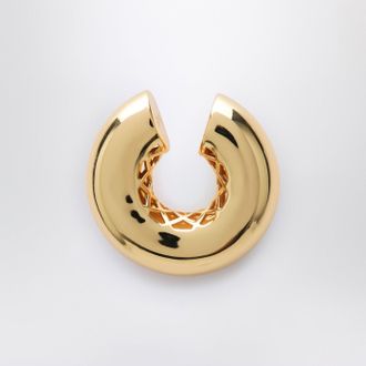 &Eacute;liou Varsity gold ear cuff