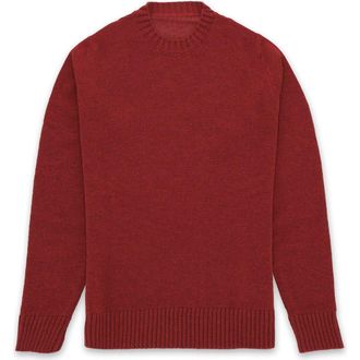 Fortela Merino Wool Crewneck Sweater in Red at Nordstrom, Size Xx-Large Eu