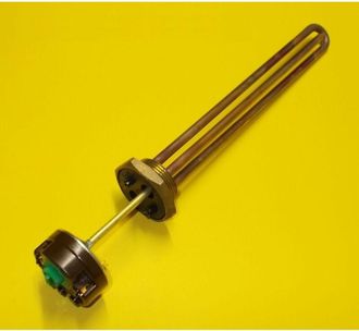 Trade Shop Trade Shop - Calentador De Agua El&eacute;ctrico Resistencia 1200w Conexi&oacute;n Roscada 11/4 Con Termostato