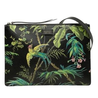 Gucci Pre-owned Vintage Crossbody Bag - Dames - Pre-owned - Veelkleurig - Maat: ONE Size Leer
