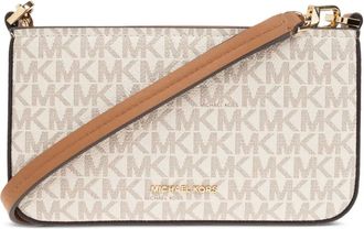 Michael Kors Borsa a tracolla Bryant con monogramma - Toni neutri