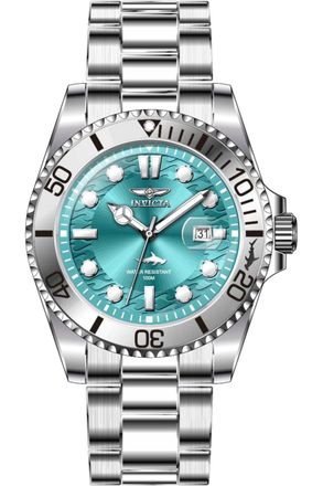Invicta Pro Diver 44715 Heren Horloge - Quartz Uurwerk - Roestvrij Staal met blauwe Wijzerplaat - 43mm