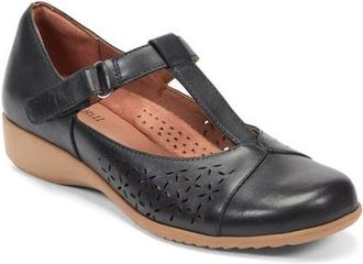 Rockport Cobb Hill Collection Chrowen T-Strap Wedge Pump in Black at Nordstrom, Size 7.5