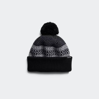 Canada Goose Tuque &agrave; pompon (Hommes, Black, TAILLE UNIQUE)