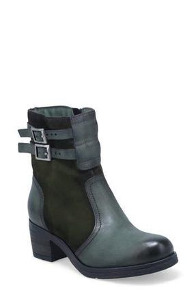 Miz Mooz Stellar Dual Buckle Bootie in Forest at Nordstrom Rack, Size 7.5-8Us / 38Eu