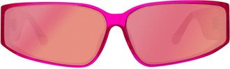 Linda Farrow ALEXIS LFL1465 C3 Mens Sunglasses Pink Size 66