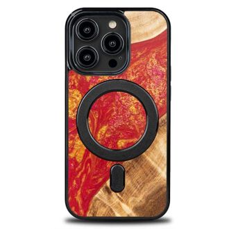 OEM Funda Bewood Unique Para Iphone 15 Pro - Neones - Par&iacute;s Con Magsafe