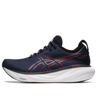 Asics Gel-Nimbus 25 Wide Midnight Electric Red 1011B625-401