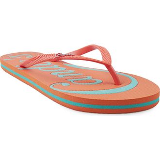 Candie's Reedley Flip Flop in Orange at Nordstrom, Size 11